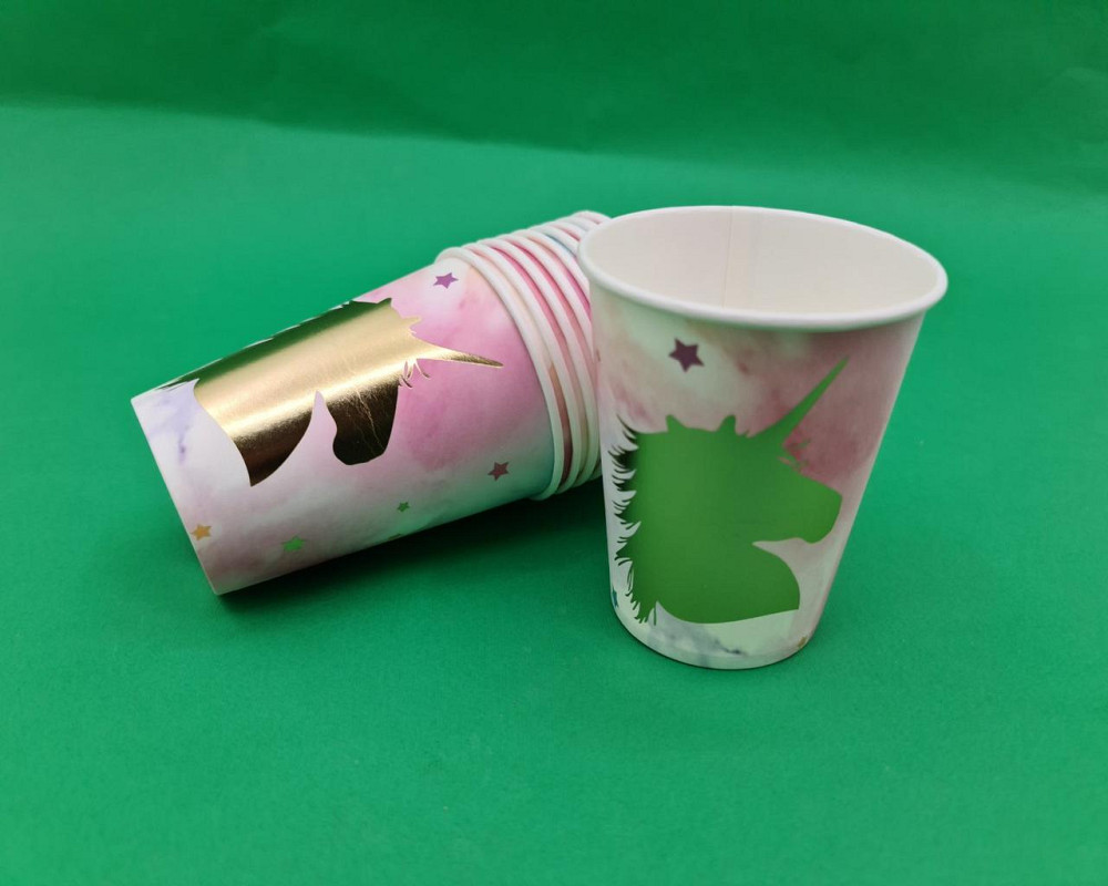 Стаканчики бумажные одноразовые 250гр 