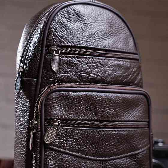 Сумка мужская через плечо Vintage 14986 Коричневая Киев