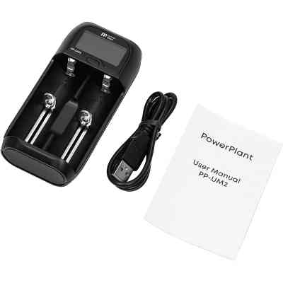 Зарядное устройство для аккумуляторов PowerPlant PP-UM2 (Ni-Mh, Ni-Cd, Li-ion, LiFePO4 / input DC 5V/2A) (AA620180) Винница