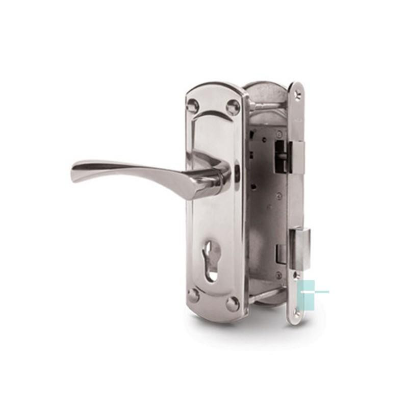 Замок врізний USK 1423-CR(AL) з ручками Харків - фото 1