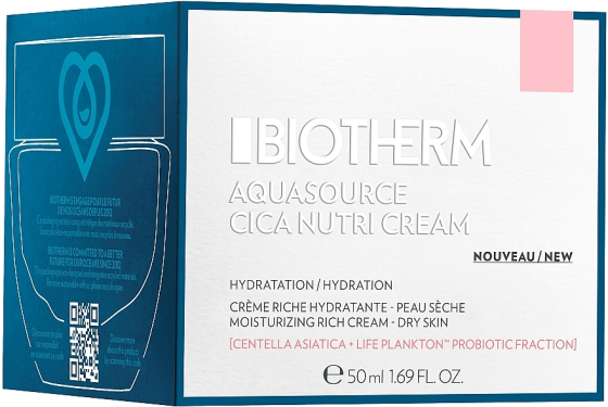 Крем для сухой кожи Biotherm Aquasource 48H Deep Hydration Replenishing Cream Dry Skin 50ml Славянск