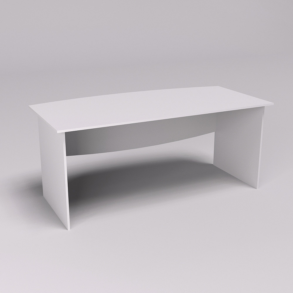 Стіл офісний Лідер, Білий, 1800/900/760 Львів - фото 2