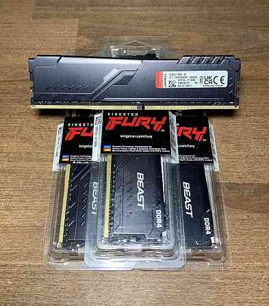 ОЗУ Kingston HyperX DDR4 8gb 3600MHz для ПК Клевань