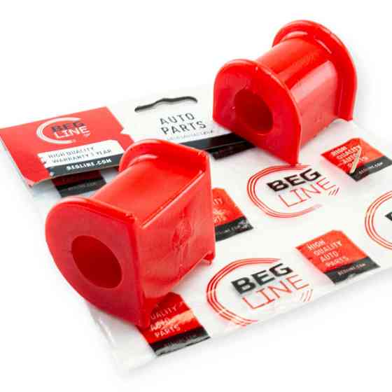 Втулка Ланос, Сенс поліуретан червоний (штанги) центральна старий зразок без стабілізатора буртика Мукачево