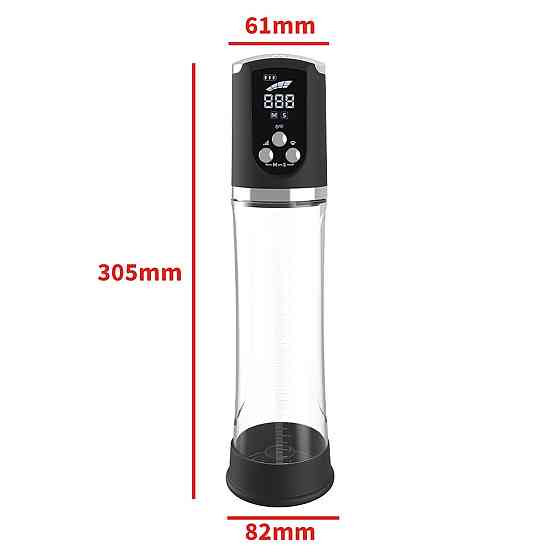 Вакуумна помпа Powerpump PREMIUM RECHARGEABLE AUTOMATIC WATERPROOF Sex Aura Київ