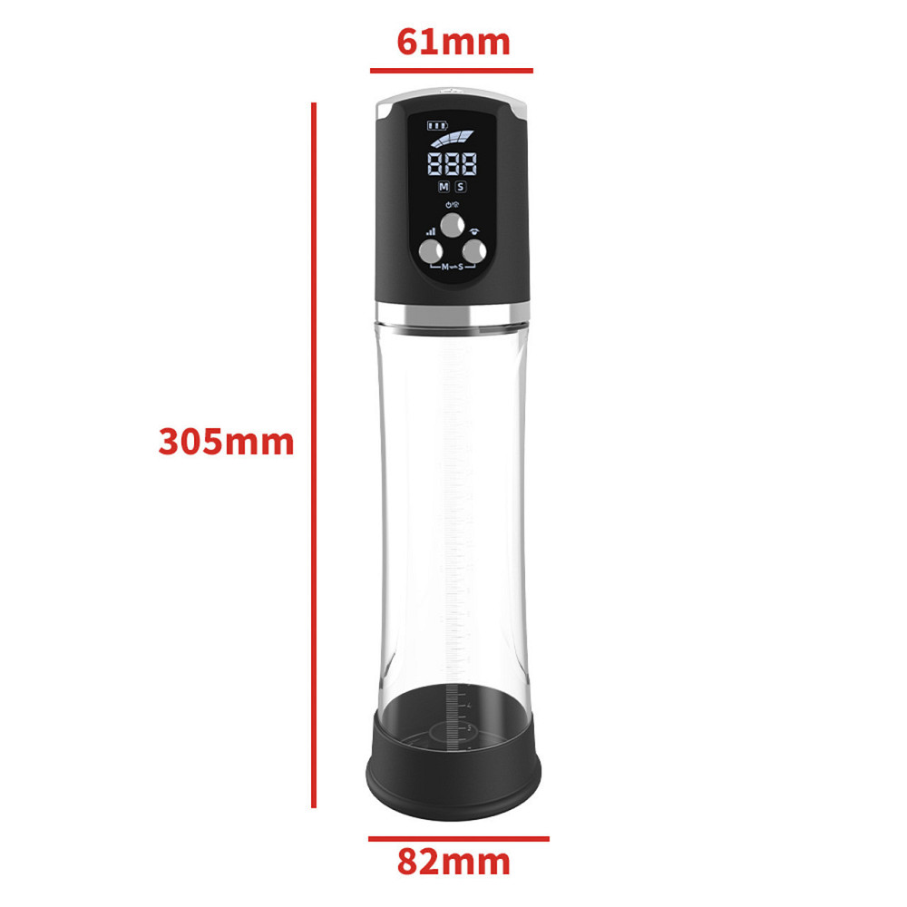 Вакуумна помпа Powerpump PREMIUM RECHARGEABLE AUTOMATIC WATERPROOF Sex Aura Київ - фото 4