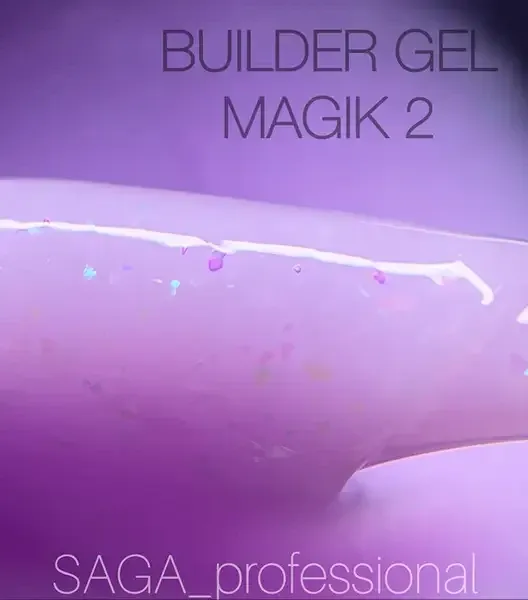 Гель для нарощування Saga Builder Magic Gel 02 Київ - фото 2