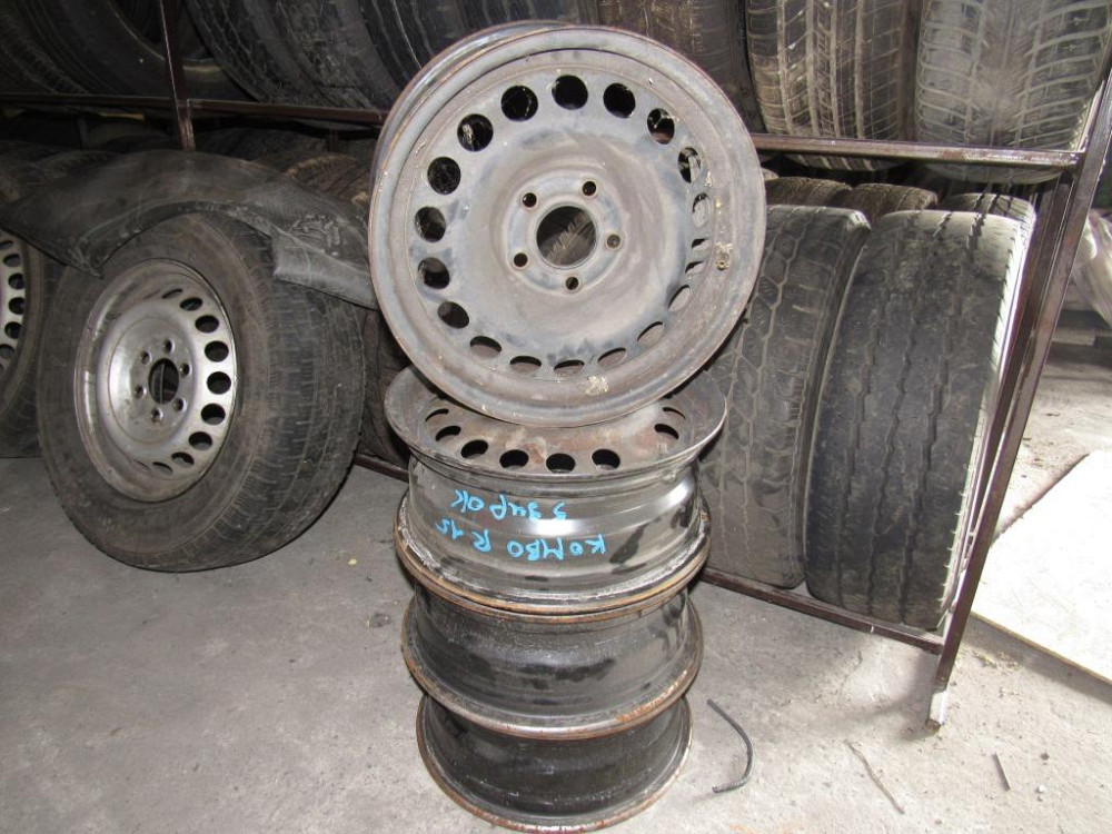 Диск колесний металевий Opel Combo R15 2001-2011 Ковель - изображение 2