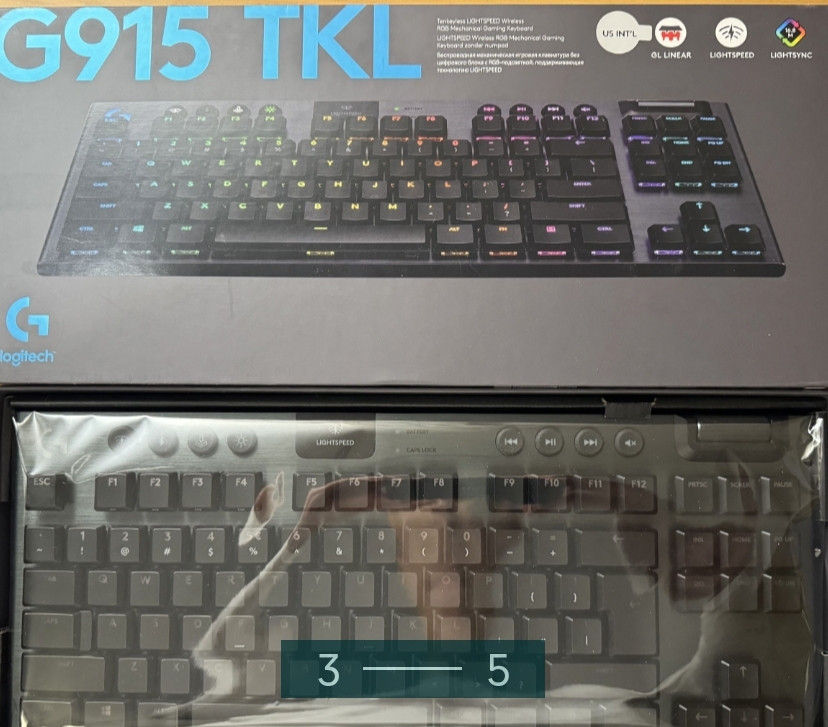 Клавіатура: Logitech G915 TKL.Logitech G915 TKL tactile. Київ - фото 3