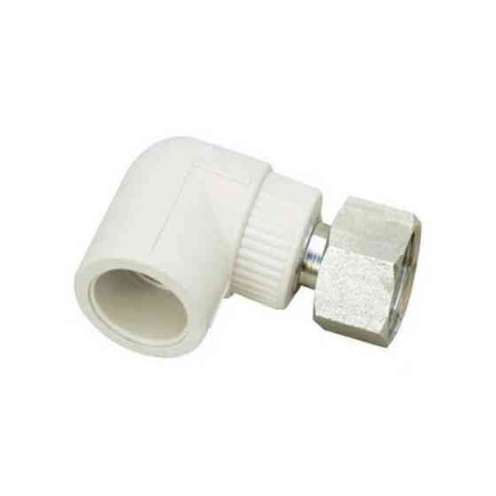 PP-R Кут поліпропіленовий з накидною гайкою 25х3/4''в Харків