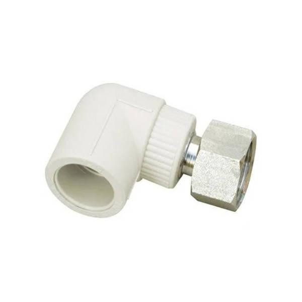 PP-R Кут поліпропіленовий з накидною гайкою 25х3/4''в Харків - фото 1