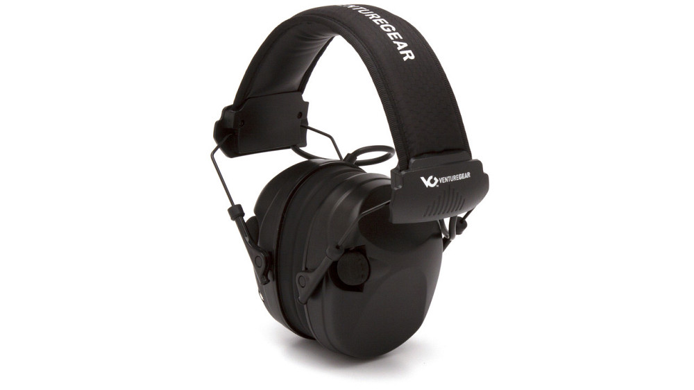 Активні навушники протишумні захисні Venture Gear Sentinel NRR 26dB (чорні) Запоріжжя - фото 1