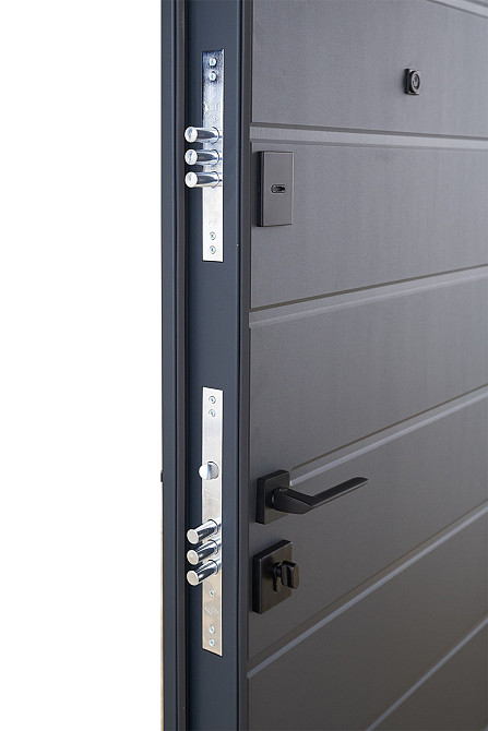 Вхідні двері Abwehr Defender Solid 0/RAL 7021Т + Антрацит 860*2050 мм Вхідні двері для приватного будинку Київ - фото 7