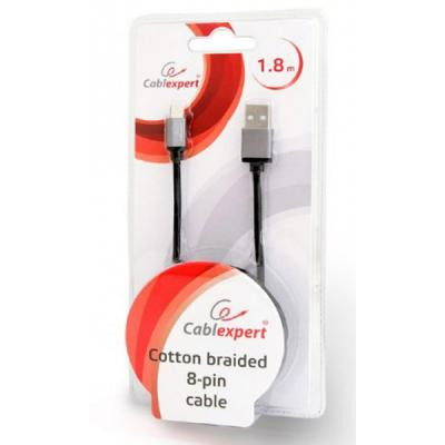 Дата кабель USB 2.0 AM to Lightning 1.8m Cablexpert (CCB-mUSB2B-AMLM-6) Винница - изображение 3