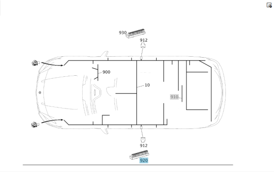 Mercedes-Benz  A0009820012 Розподільник потенціалів E-class W212 E-class S212 CLS C218 CLS Shooting Brake X218 CLA Shooting Brake X117 CLA C117 GLA X1 Одеса