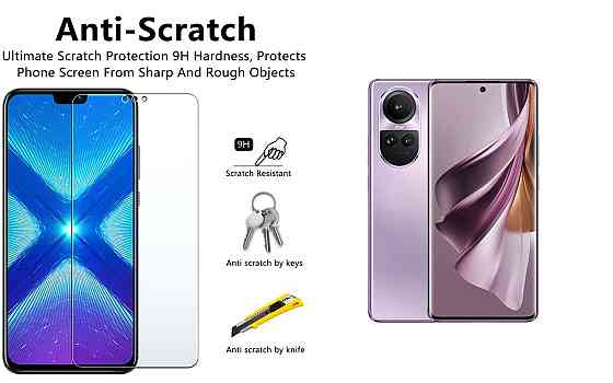 Захисне скло NeoGlass для OPPO Reno10 – надпрозоре та стійке Київ