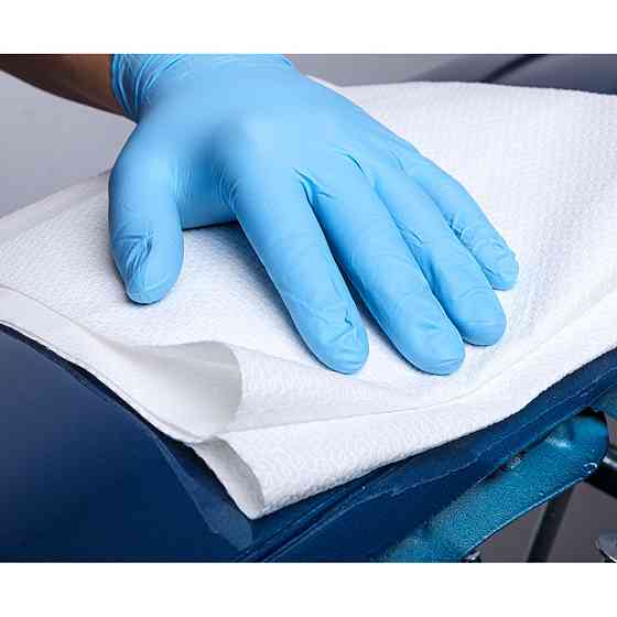 Протиральний папір одношаровий перфорований "Ultra CT" 400відр. 20х32см 80м білий APP, 090418 Київ