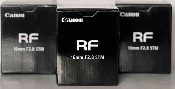 Широковугловий Об'єктив: Canon RF 16 mm. F/2.8 STM (5051C005) Київ