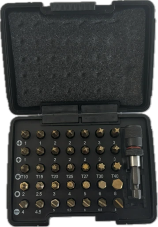 Набор насадок отверточных Isotin USH: 1/4