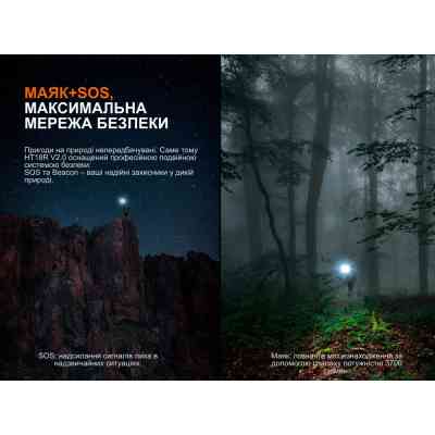 Фонарь Fenix HT18R v.2.0 (HT18RV20) Вінниця