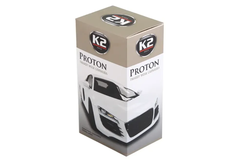 Поліроль кузова автоволос твердий K2 Proton 200г з губкою і мікрофібрикою в уп. Вінниця - фото 2