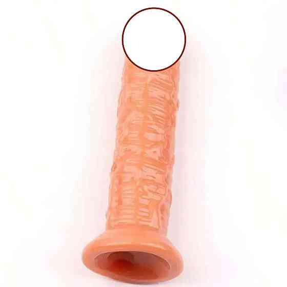 Фаллоимитатор реалистичный на присоске M 16х3,5 см Бежевый Винница