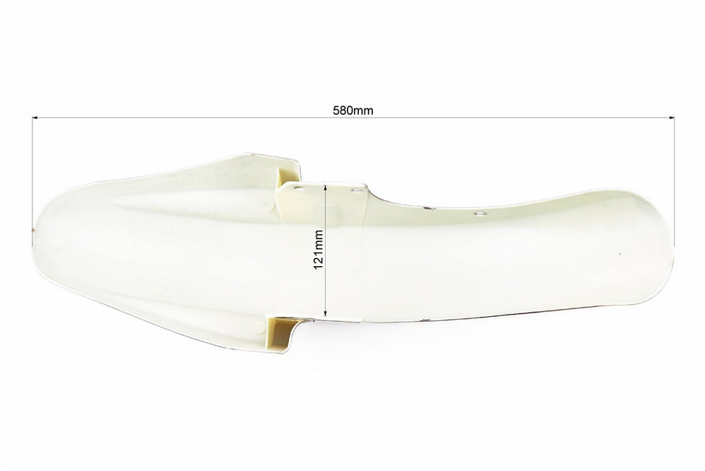 Kinlon JL150-70C пластик - Крило переднє, ЧОРНИЙ Бершадь - фото 4