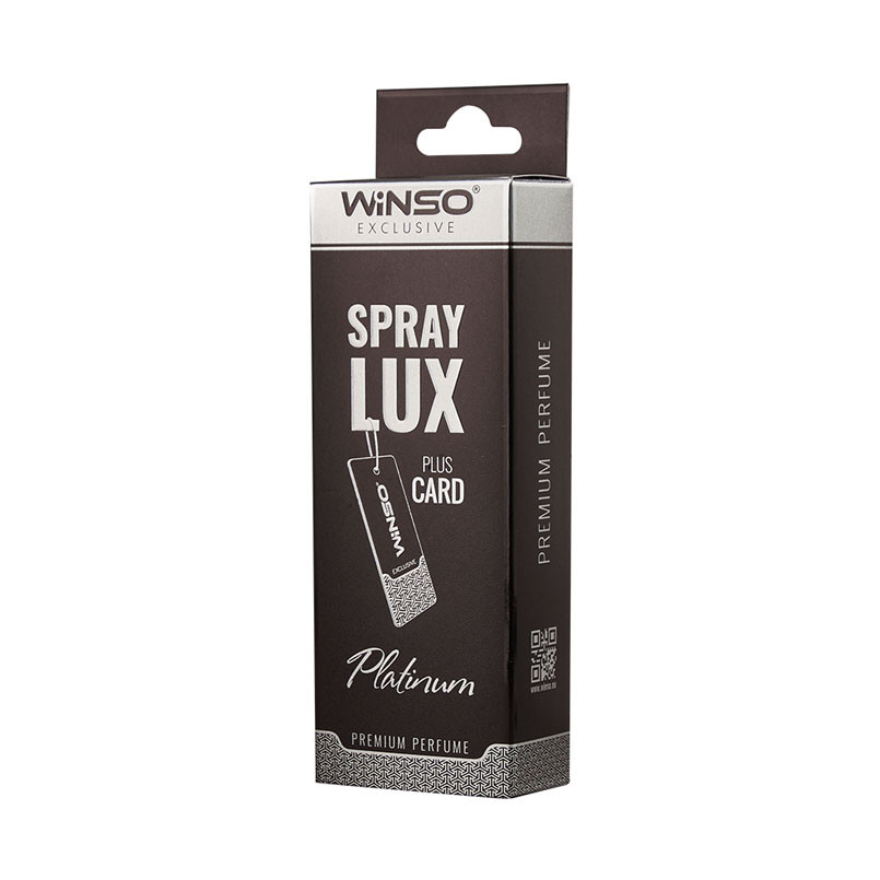 Ароматизатор в инд. упаковке Winso Spray Lux Exclusive plus Card - Platinum Львов - изображение 2