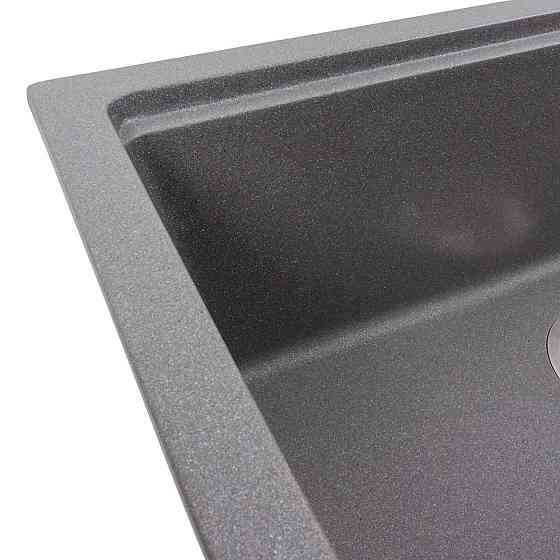 VALESO Гранітна мийка для кухні VALESO NIKA 7545 матова Сірий мусон Київ