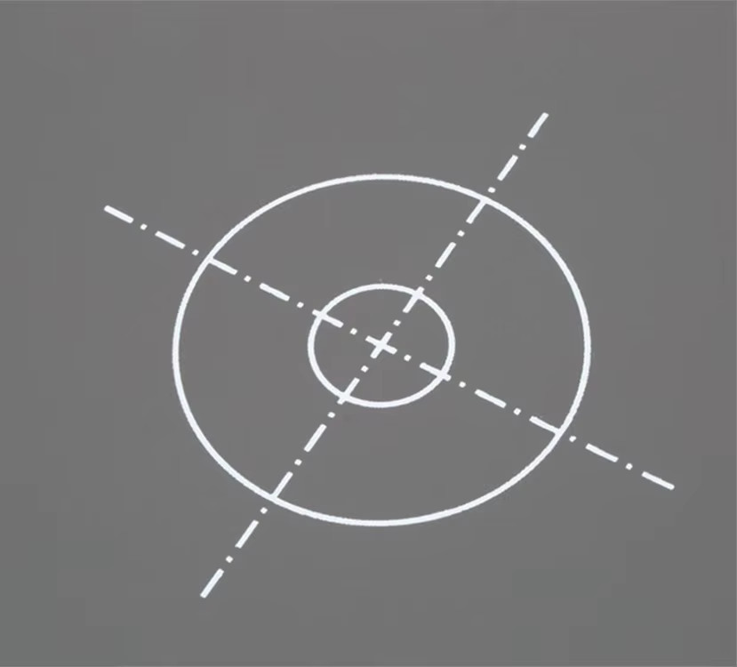 Карта баланса белого 18% серая двусторонняя AC Prof 5039 Киев - изображение 3