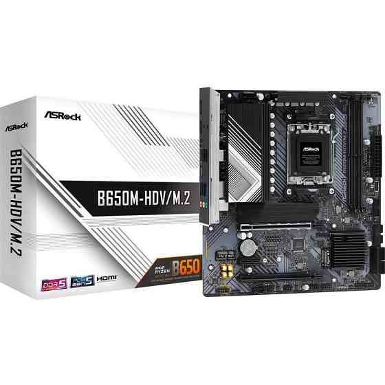 Материнська плата ASRock B650M-HDV/M.2 Socket AM5 ( без Bluetooth ) Харків