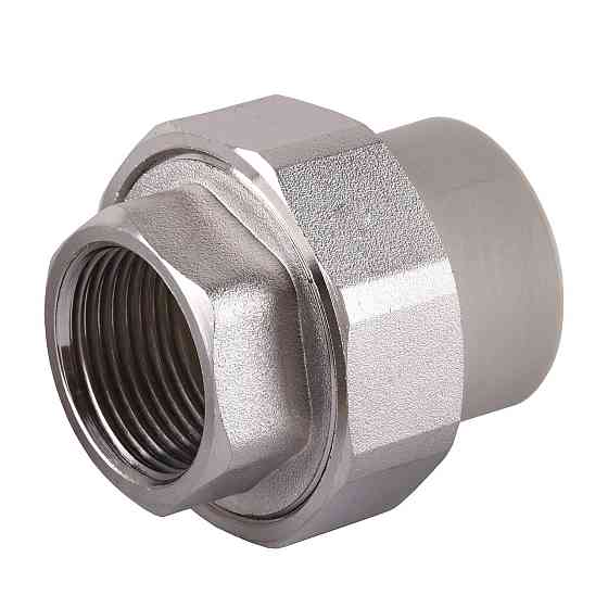 Муфта разборная внутр.резьба (латунь) PPR 20х1/2'' LIGHT 1017 (000010525) Киев