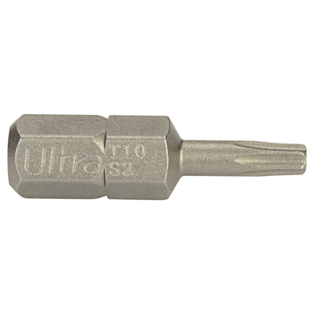 Біти TORX-proof 10×25мм 1⁄4" 10 шт S2 (блістер) ULTRA (4015752) Київ - фото 3