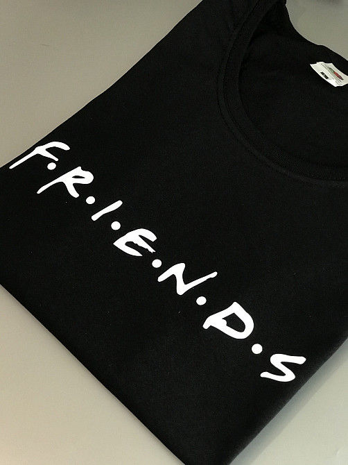 Женская\Мужская футболка с принтом friends Черновцы - изображение 2