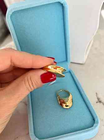 Сережки Saint Laurent позолота 18К Одеса