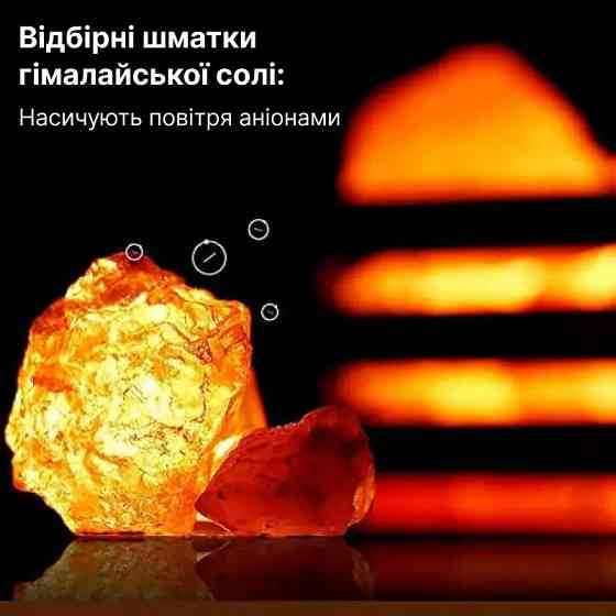 Cоляная лампа с ночником 2-в-1 Doctor-101 Cube. Солевая лампа из гималайской соли Днепр