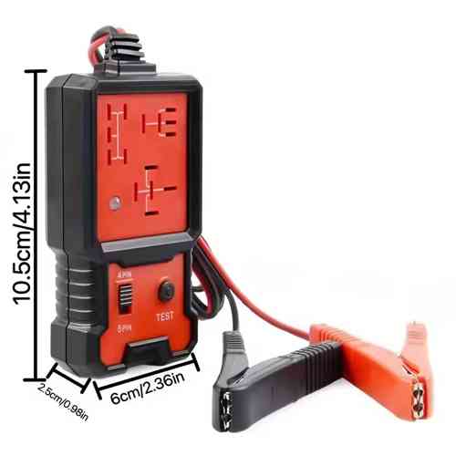 Тестер автомобильных реле электронный 12В 4пин 5пин с клеммами питания Винница