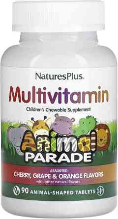 Вітаміни та мінерали для дітей Nature's Plus Multi-Vitamin & Mineral Supplement 90 жув таб ассорти Київ