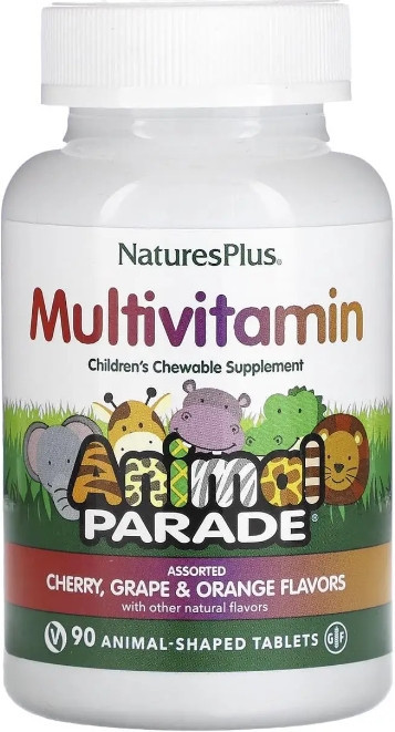 Вітаміни та мінерали для дітей Nature's Plus Multi-Vitamin & Mineral Supplement 90 жув таб ассорти Київ - фото 1