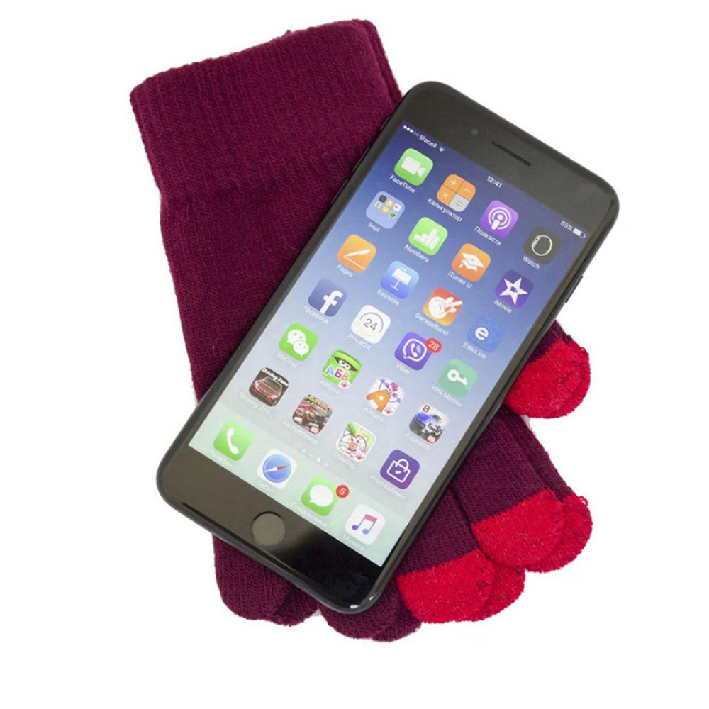 Подростковые перчатки для сенсорных экранов Киев - изображение 4