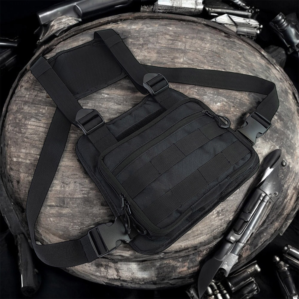 Сумка для активного образа жизни, Мужская сумка через плечо нагрудная мессенджер кобура XS-28 Ивано-Франковск - изображение 4