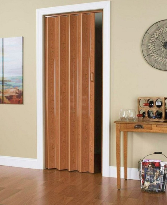 Двери гармошка глухая   DiCi Doors  