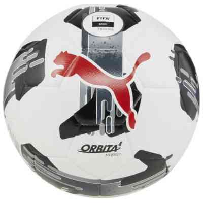 М&apos;яч футбольний Puma Orbita 4 HYB (FIFA Basic) 084326-02 білий, чорний, червоний 5 (4067981495528) Вінниця