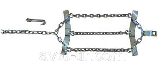 Цепі протиковзання вантажні R22.5 Ланцюги протиковзання 22,5 Ланцюги протиковзання сегмент Луцьк