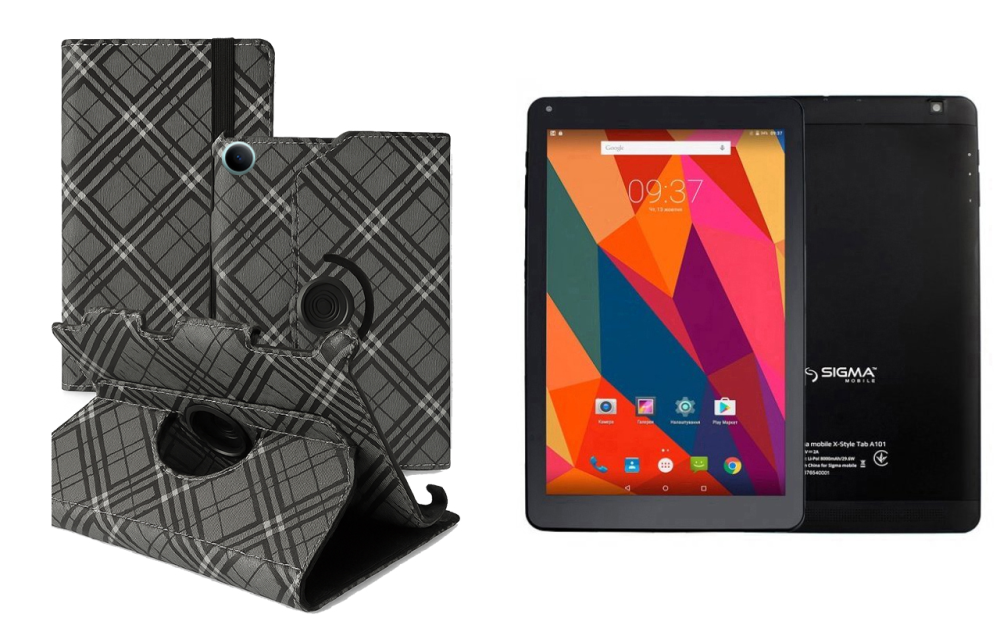 Чохол Spinner360 для планшета Sigma mobile Tab A1015, TAB A1020, колір Art-Shkira Київ - фото 1
