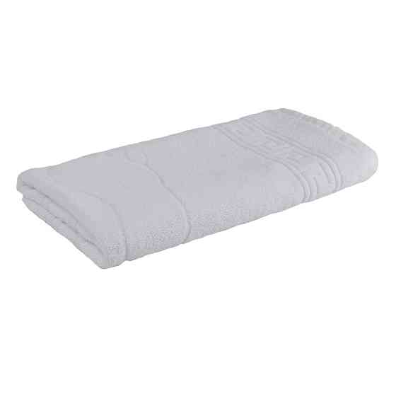 Махровое полотенце для ног GM Textile 50х70см 700г/м2 (Белый) Сумы