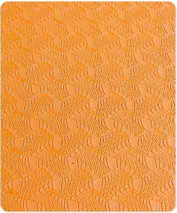 Килимок для йоги та фітнесу U-Powex Orange/Blue 183см 61см 0.6 см Київ