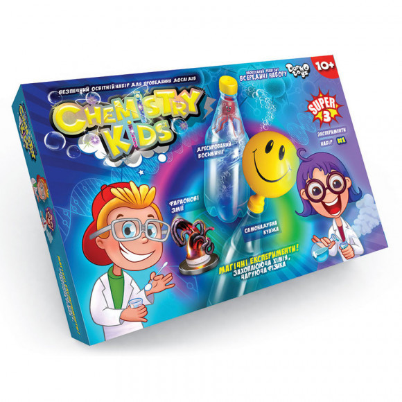 Дитячий набір для проведення дослідів CHEMISTRY KIDS Київ - фото 1