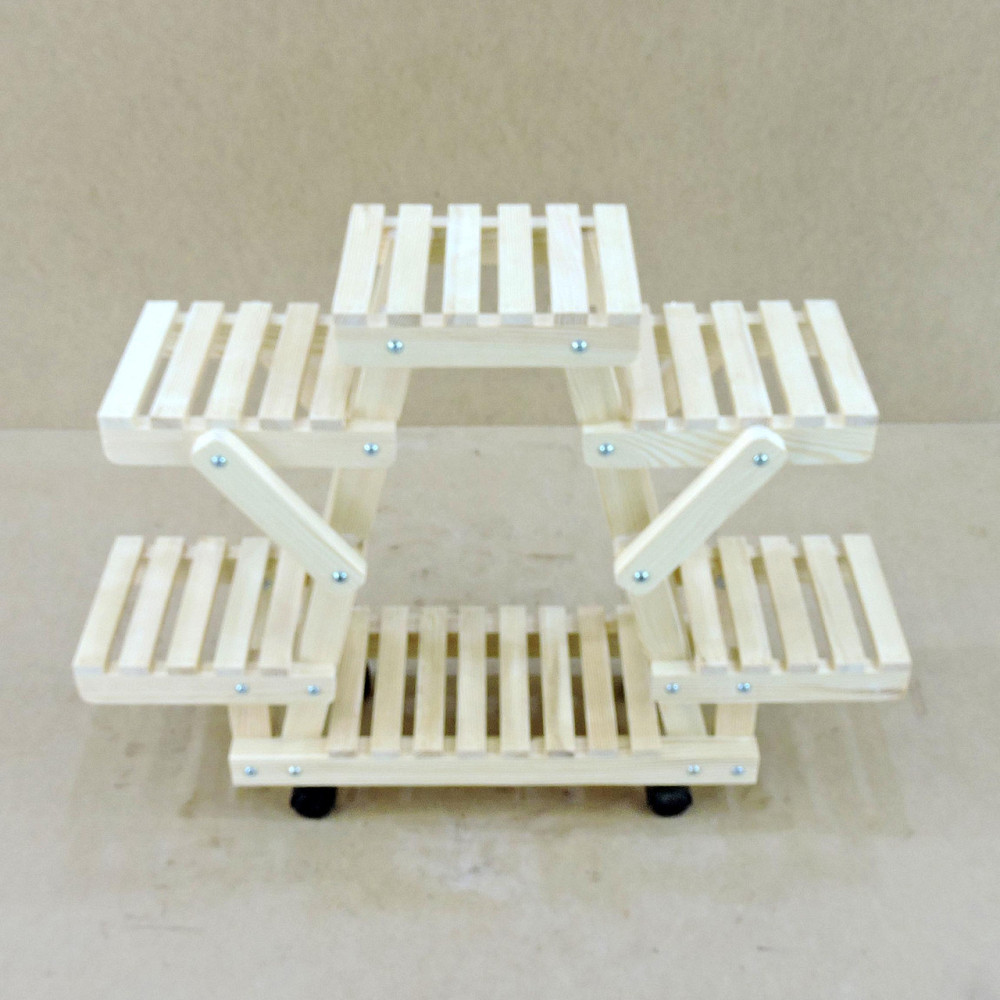 Підставка для квітів "Тулуза" на коліщатках бланже Миколаїв - фото 5