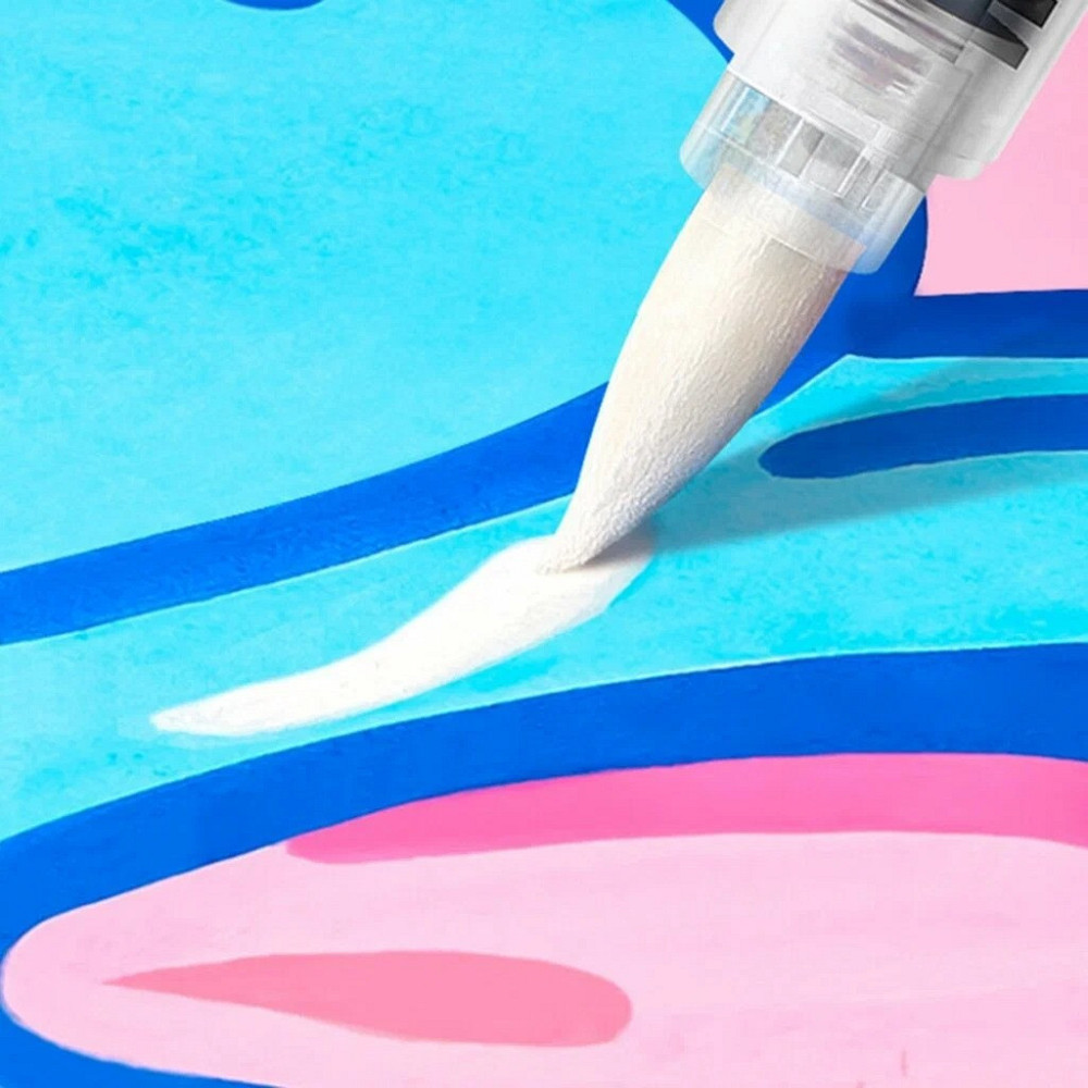 Маркери акрилові набір 24 шт для малювання та творчості преміум-якість, маркери для тканини, дерева та кераміки Кам'янець-Подільський - фото 8